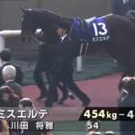 【競馬結果】朝日杯FS 1番人気牝馬ミスエルテ４着、レース前に消耗してた